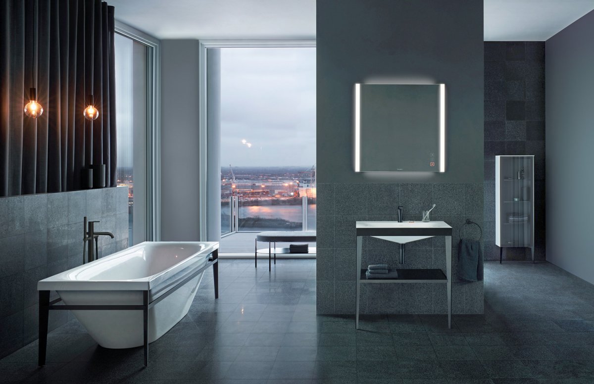 Une conception moderne et design de salle de bains avec Duravit